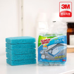 3M 욕실청소 스크럽 스펀지 수세미 2+1입 + 올인원 크린스틱 롱핸들 + 리필 6+2입 스카치브라이트 : 3M본사직영몰