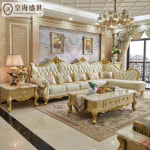 엔틱 럭셔리 유럽 거실 쇼파 가죽 소파 조합 첫 번째 레이어 소가죽 코너 홈 D 2 : 샵앤모아