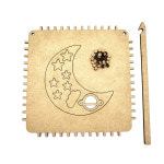 12칸 뾰족 직조틀 말 만들기 양말목 공예 집콕 티매트 꾸미기 수업 그리기 미술 티코스터 : 승룡산업