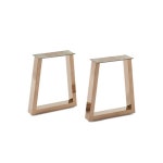 DIY 셀프 스텐 로즈골드 U자형 테이블 다리 튼튼한 교체 하부 : 워니S몰