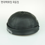 [현대백화점][햇츠온]H2134-013BK HatsON 브랜드 남자 여자 겨울 사계절 블랙 와치캡 비니 챙없는 모자 AA : 현대백화점
