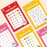 유아네일스티커 아기네일스티커 아트 손톱 키즈 어린이 : 모찌당