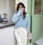 헤이제니 부들부들촉감 니트 가디건 단추 4colors : 헤이제니HeyJenny