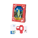 민화샵 일월오봉도 종이 시어터 카드 만들기 세트 : 다온놀이방