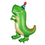 티라노사우르스 은박풍선 슈퍼쉐입 아나그램 / 파티풍선 생일벌룬 Dinomite T-rex : 우와마켓