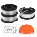 Black Decker GH400 GH500 GH600 GH610 GH900 GH912 ST6600 품 스프링 스트링 트리머 스풀 캡 커버 교체 5 : 친절한 구대씨3