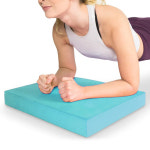 원쿡 미니 요가매트 TPE 밸런스 패드 무릎 팔꿈치 보호 플랭크 보조 운동매트 소형 : 원쿡몰