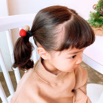 하트 통통 헤어방울 한쌍 : lespetits