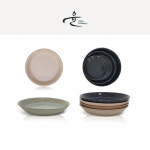 [쿠커스 판다] 윤도자기 다인 접시(앞접시,중접시,대접시) 플레이트 원접시 원형 / 국내생산 도자기 홈세트 테이블웨어,도자기 그릇,파스텔... 