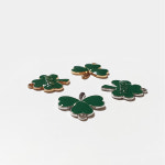 [A0285] 세잎클로버 키링 펜던트 네잎 클로버 IRISH 에폭 참 장식 악세사리부자재 : 루아앤로니