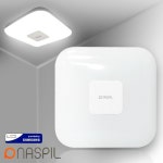 나스필 LED 슬림사각직부등 15W 주광색 : 큐씨조명