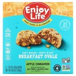 Enjoy Life Foods SoftBaked Breakfast Fruit Oat Ovals Apple Cinnamon 5 Bars 1.76 oz 50 g Each : 매일스토어.
