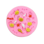 실리콘몰드0090 호박 박쥐 몰드 석고방향제 캔들 타블렛 : 림스아로마