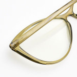 여성 투명 오버사이즈 캣츠아이 뿔테안경테 7212 : 스타일호른