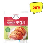 종가집 썰어담은 맛김치 200g x 20개 : top탑몰