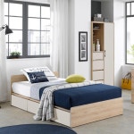 학생방 1인 가구 수납형 벙커 침대 SS 프레임 슈퍼싱글 원룸 : 워니S몰