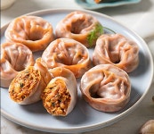 한끼식품 김치만두 김치왕만두 1.4kg : 더바른한끼