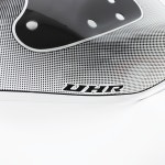 디앤에이모터스 UHR125 흥진 바람막이 국내 생산 클리어 튜닝 윈드 오토바이 스크린   76cm 투명 백미러 세트 : ridermart