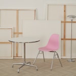 칸다트 투명 카페 의자 미드센츄리 화장대의자 : 칸다트