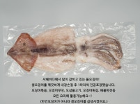 [밥강도] 국산 물오징어 150g-350g 냉동손질오징어 : 밥강도