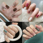 네일아트 네일팁 무광 유광 이벤트용 인조손톱 셀프네일 NT075-085 : 더이쁜