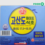 오뚜기 고산도 화이트식초 15L : 푸드비