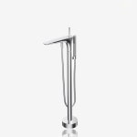 BathMixer 이동식욕조용 수전 건식화장실 인테리어 리모델링 샤워 풀빌라리조트 바닥형 : 프로바스