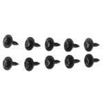 4.8 Pcs 세트 BMW x 19 mm 검정 8mm 셀프 태핑 태퍼 나사 용 셀프 태핑 태퍼 나사 및 와셔 : 디에스트레이딩121