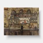 에곤 쉴레 - 강가의 집 [인테리어 액자 그림 캔버스 명화 감성액자] : 렉스데코