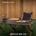 마운트리버 캠핑 가죽 테이블 매트 XL 야외 식탁 방수 식탁보 커버 테이블보 : 캠퍼스랩
