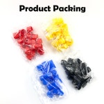 자동차 휠 캡 볼트 커버 너트 실리콘 스타일링 녹 방지 커버 20 개 17mm 19mm 21mm, 20 개 : 디에스트레이딩121