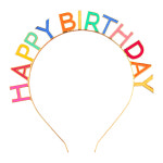 해피벌스데이 파티머리띠 HBD 써니 레인보우 : 올댓파티