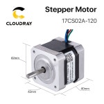 CloudrayNema17 스테퍼 모터, 2 상 0.2f. m 1.2A 40mm 4 리드 3D 프린터 CNC 조각 밀링 머신 : 디에스트레이딩121
