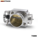범용 업그레이드 알루미늄 블루 70MM 스로틀 바디 흡기 매니 폴드 MK1 MK2 MK3 EPTB70 : 디에스트레이딩121