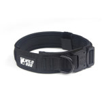 와일드독 메탈칼라 강아지목줄 중형견 대형견 탄브라운 M : 와일드독