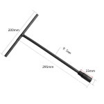 1pc T 형 육각 소켓 렌치 6-19mm 핸드 툴 자동차 바이크 오토바이 수리 도구 : 트렌드코리아1