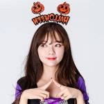 스프링 머리띠 공포 롯데월드머리띠 놀이공원 할로윈호박머리띠 : 모래시계