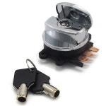 점화 시작 스위치 잠금 키 세트, Oem7131396A 7232703A 7150193, 할리 데이비슨 FLHP FLHPE FLHPI FLHPEI 로드 킹 경찰용 : 골든브리지