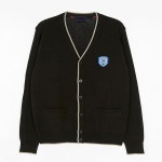 (교복아울렛) 진브라운 가디건 (대화고) 교복 학생복 : 지앤제이시스템