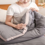 폴리에스터100%이불 손님용 이불 킹사이즈 차렵이불 : 봉쥬르유미