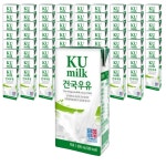 건국우유 멸균우유 200ml 72팩 : 곽씨네슈퍼