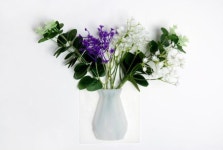 부착형 안전 화장실 화병 납골당 봉안당 추모 꽃병 화분 : 현지마켓9