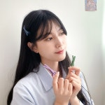 더블 크로스 헤어 머리핀 : 온더블루문
