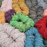 재활용 양말목 1kg 실밥 먼지 제거 혼합 공예 DIY 업사이클링 직조틀 랜덤 컬러 세트 : 또티