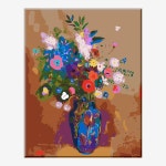 diy 명화그리기세트 꽃그림 아크릴화 페인팅 I62 오일파스텔 해바라기 복들어는 선물 : 모모픽스페인팅