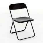 접이식 의자 캠핑 모던 검정 프레임 야외 간편의자 : 소소한 철물점