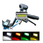 LED COB 충전식 자전거 랜턴 전조등 후미등 자전거라이트 6684 : 서광케미칼