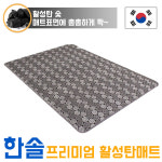 한솔 그래핀 인체감지 활성탄 탄소매트-B형 국내산 전기매트형 싱글 더블 : 유니셀로지
