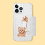 아이폰14 프로 맥스 케이스 카드 투명 코지 곰돌 곰하이 : 168cm케이스