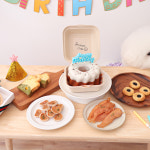 강아지 케이크 단연코케익 생일파티 구겔호프 : 바르다펫 수제간식